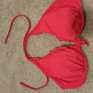 Hot pink VS bikini top